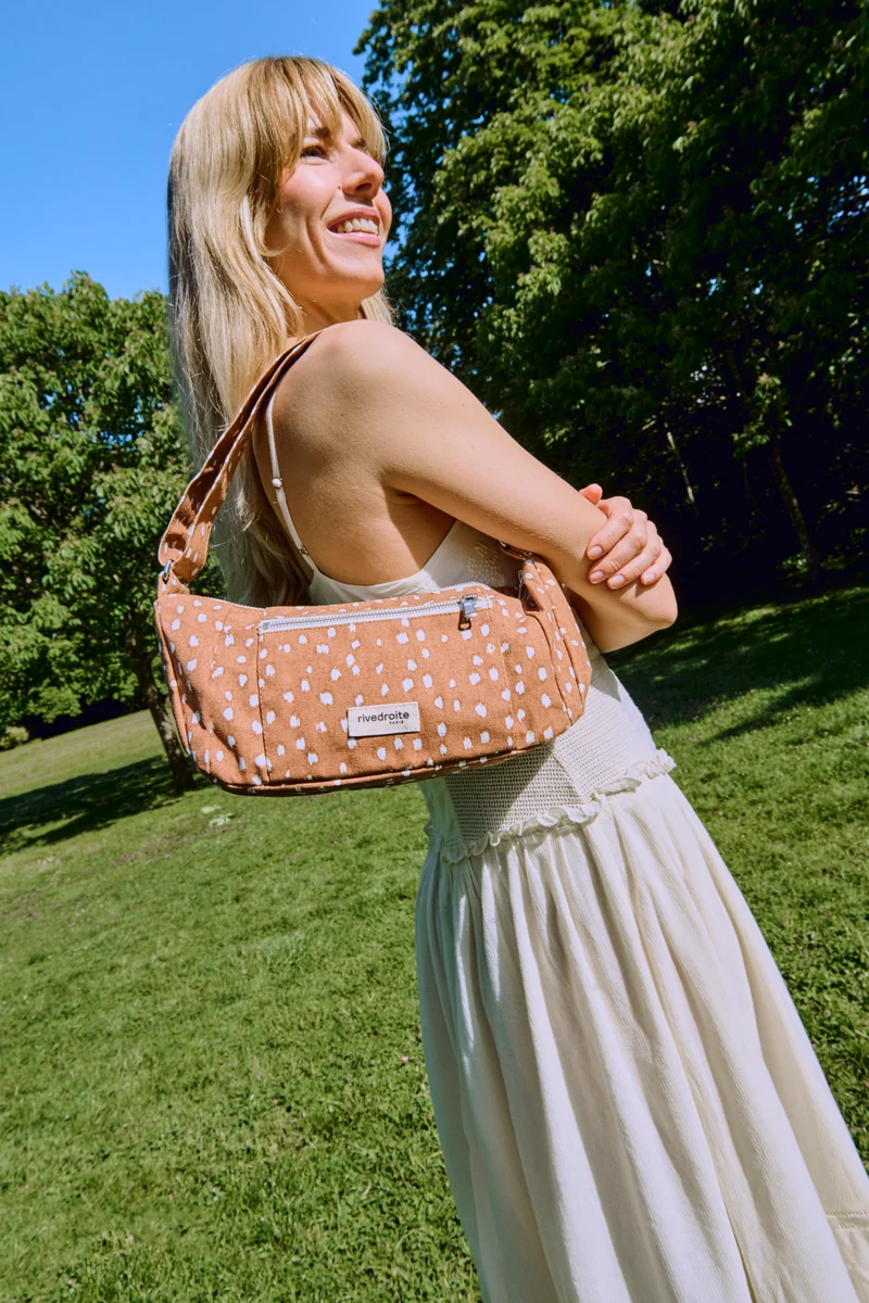 Charlot XS le sac à main - Polycoton Recyclé Biche