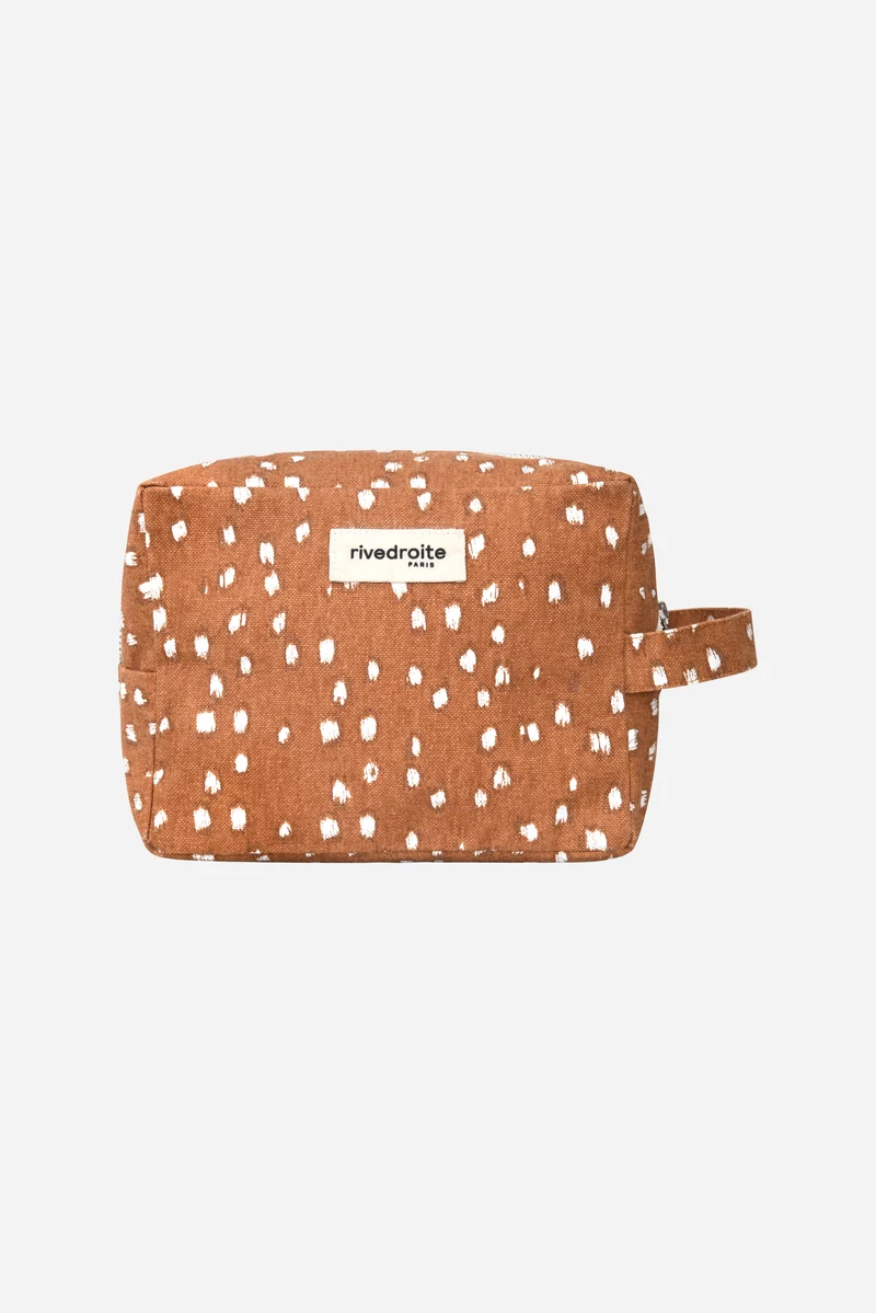 Tournelles la trousse XL - Polycoton Recyclé Biche