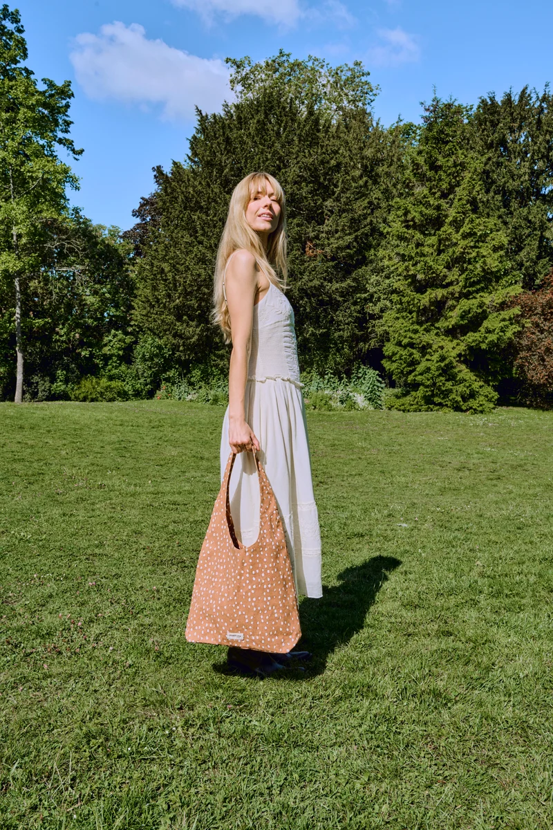 Richelieu le sac hobo - Polycoton Recyclé Biche