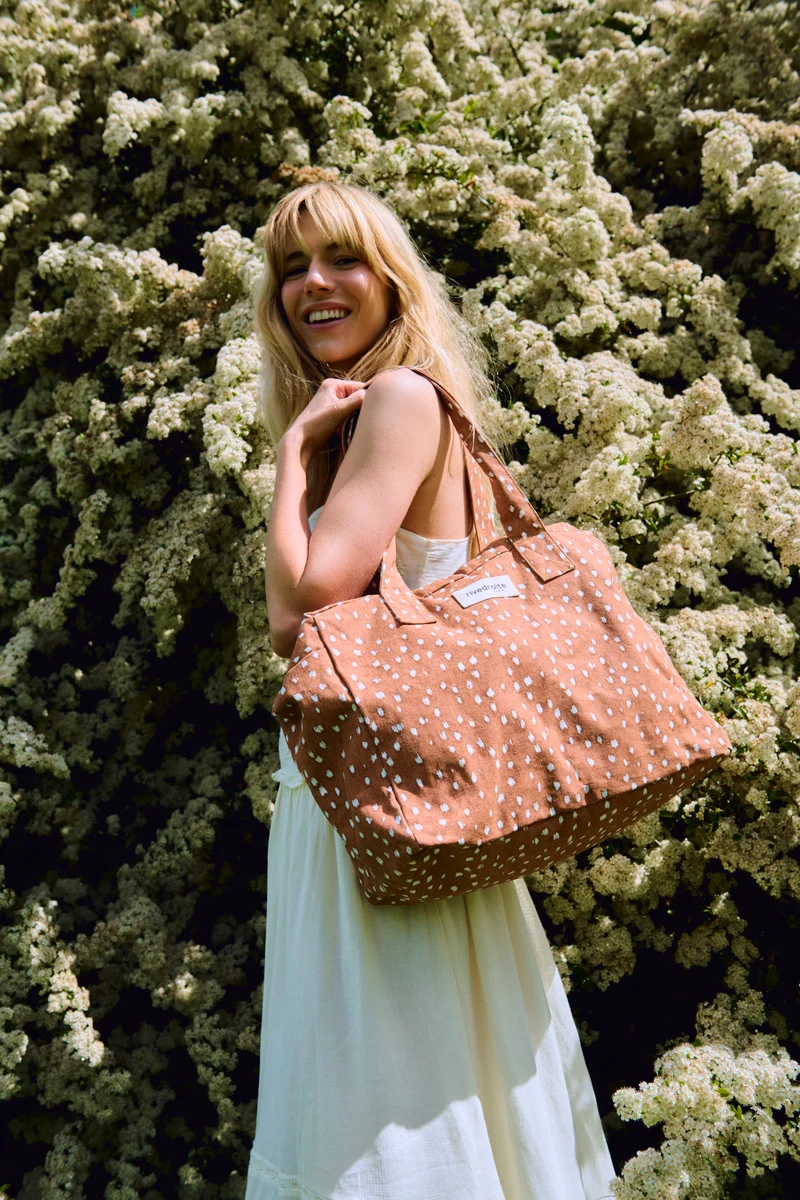 Célestins le sac 24 heures - Polycoton Recyclé Biche