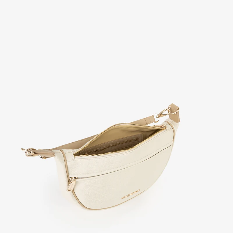 Valentino Sac Bandoulière Daphne Re Beige Femme Ecru