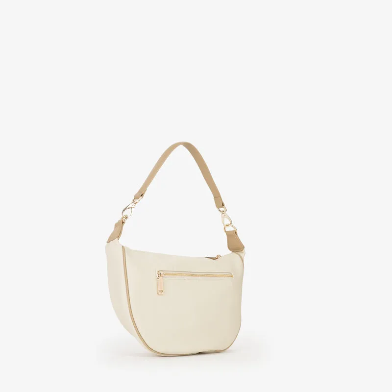 Valentino Sac Bandoulière Daphne Re Beige Femme Ecru