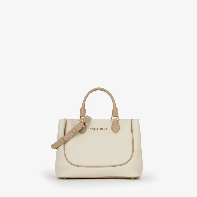 Valentino Sac Cabas Daphne Re Beige Femme Ecru