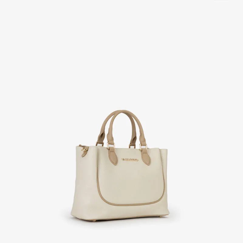 Valentino Sac Cabas Daphne Re Beige Femme Ecru