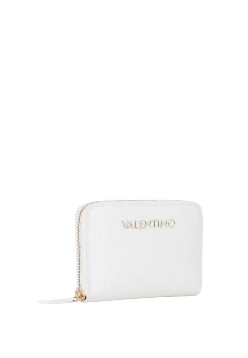 Valentino Portefeuille Alexia Bianco/Cuoio