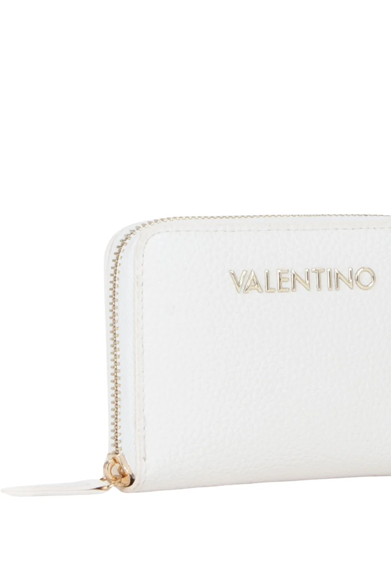 Valentino Portefeuille Alexia Bianco/Cuoio
