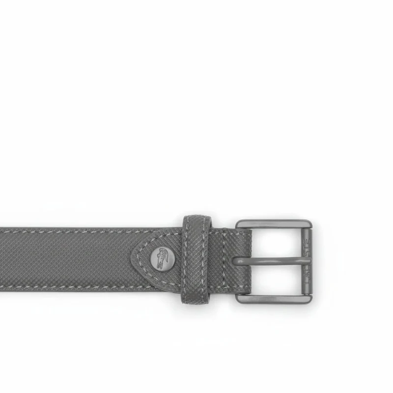 Lacoste Ceinture Femme Gris 90cm
