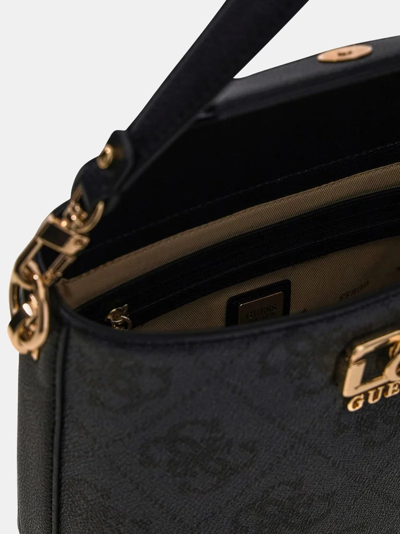 Guess Sacs à main Karnilla Logo Bucket Coal Logo