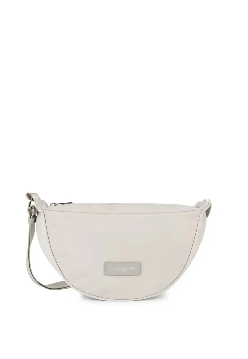 Lancaster Sac banane Zippé Basic Vita Gris Clair