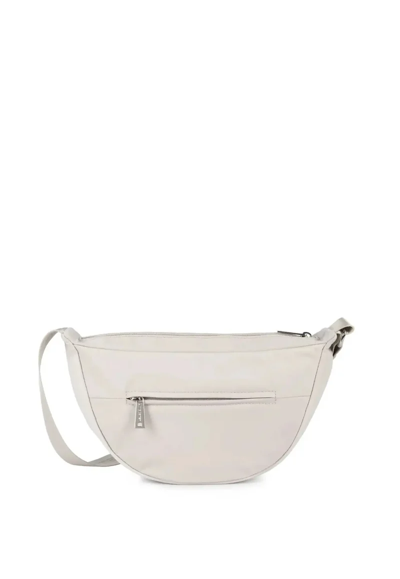 Lancaster Sac banane Zippé Basic Vita Gris Clair