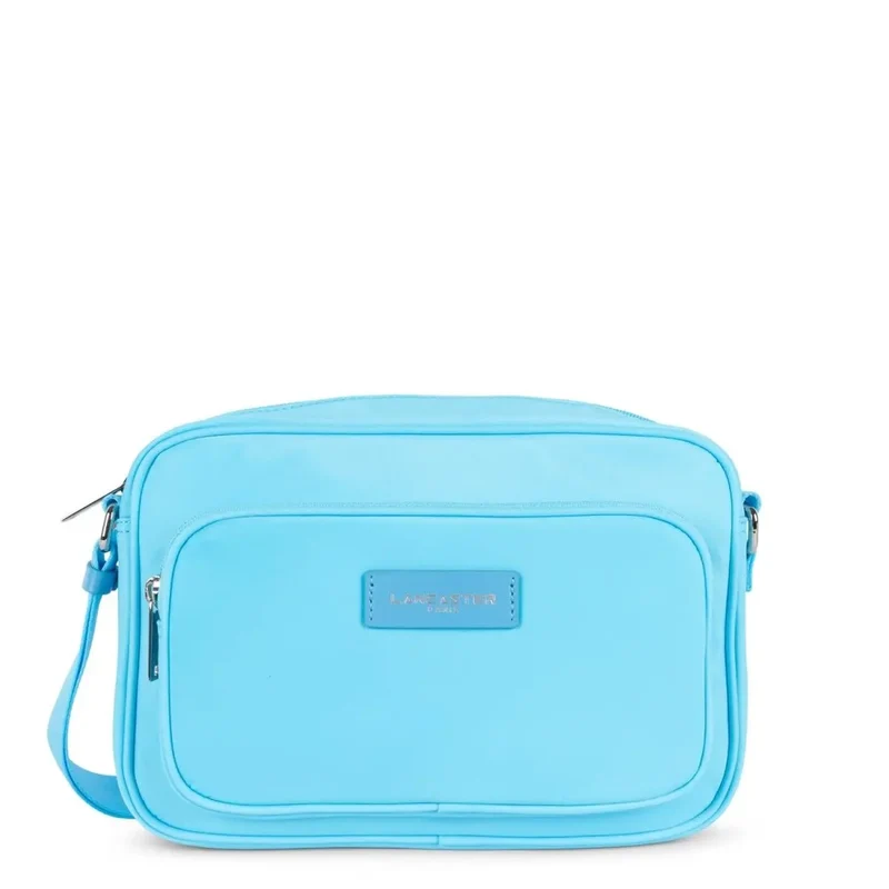Lancaster Sac trotteur Zippé L Basic Vita Bleu Atoll