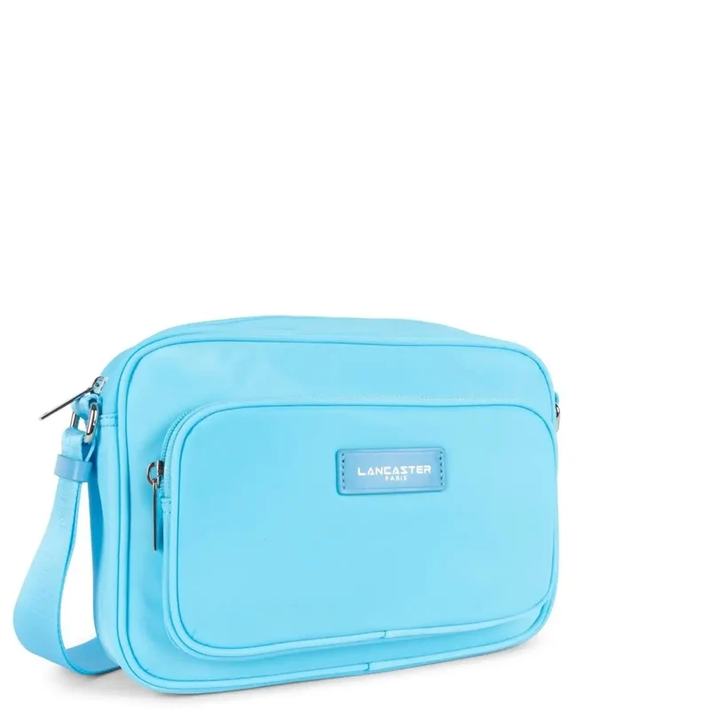 Lancaster Sac trotteur Zippé L Basic Vita Bleu Atoll