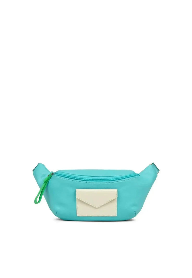 Lancaster SAC BANANE MAYA Lagon - Ivoire - Vert eco