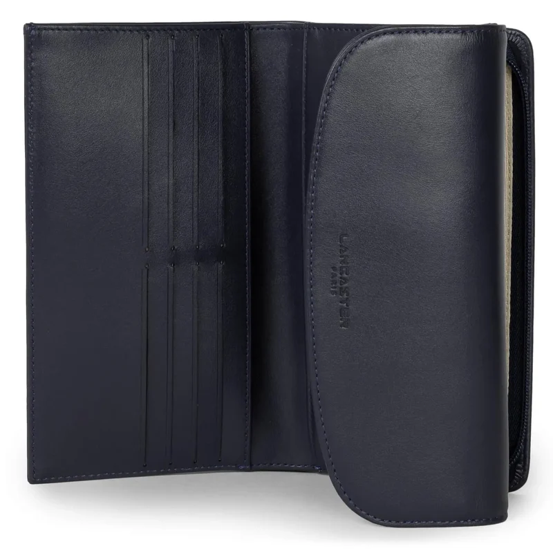 Lancaster Compagnon Paris PM Bleu Foncé