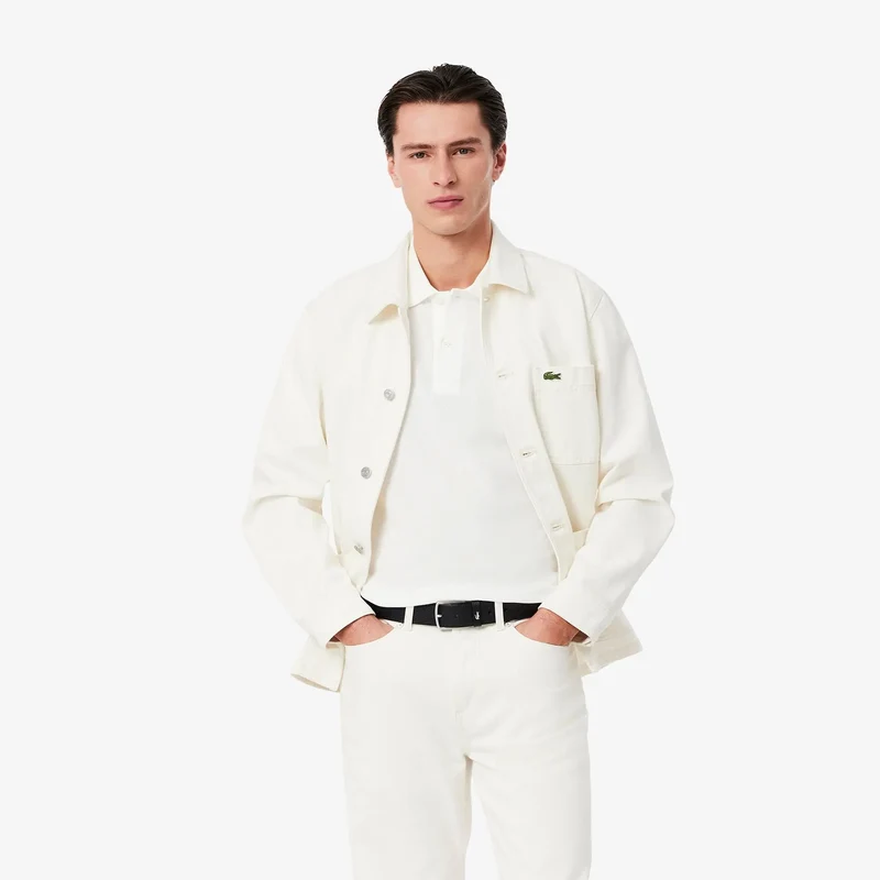 Lacoste Ceinture Core Collection Homme 130 cm Noir
