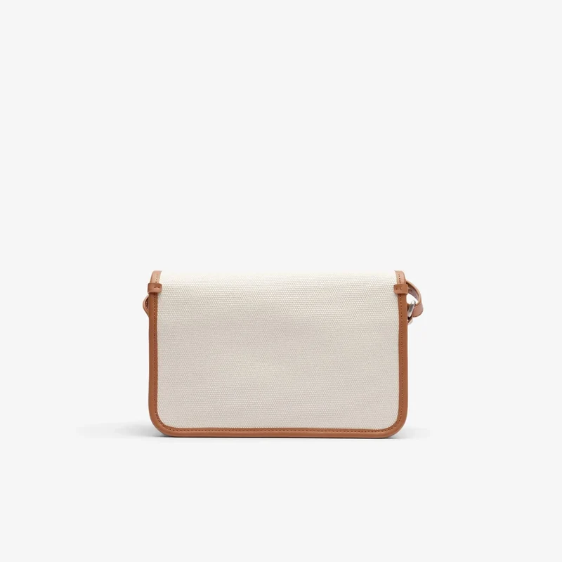 Lacoste Sac Bandoulière Heritage Canvas Natural Tan