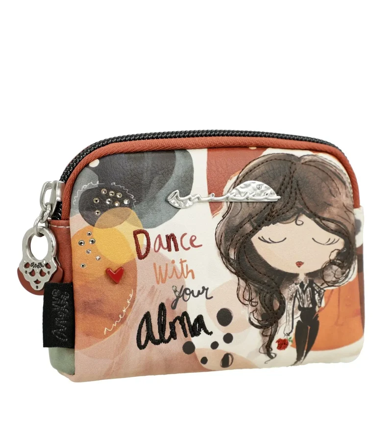 Anekke Porte Monnaie Alma Marron