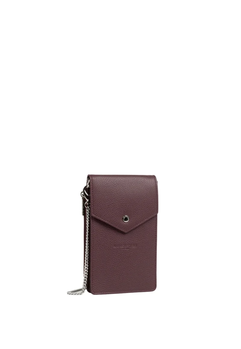 Lancaster Pochette smartphone A rabat avec pression Foulonné PM Bordeaux