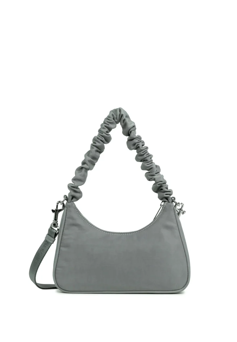 Lancaster Sac besace Zippé S Basic Chouchou Gris Ciment
