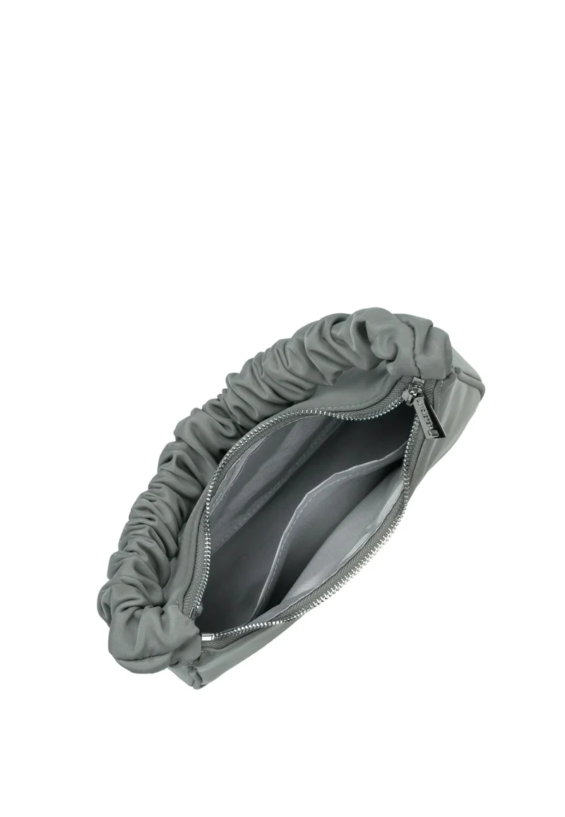 Lancaster Sac besace Zippé S Basic Chouchou Gris Ciment