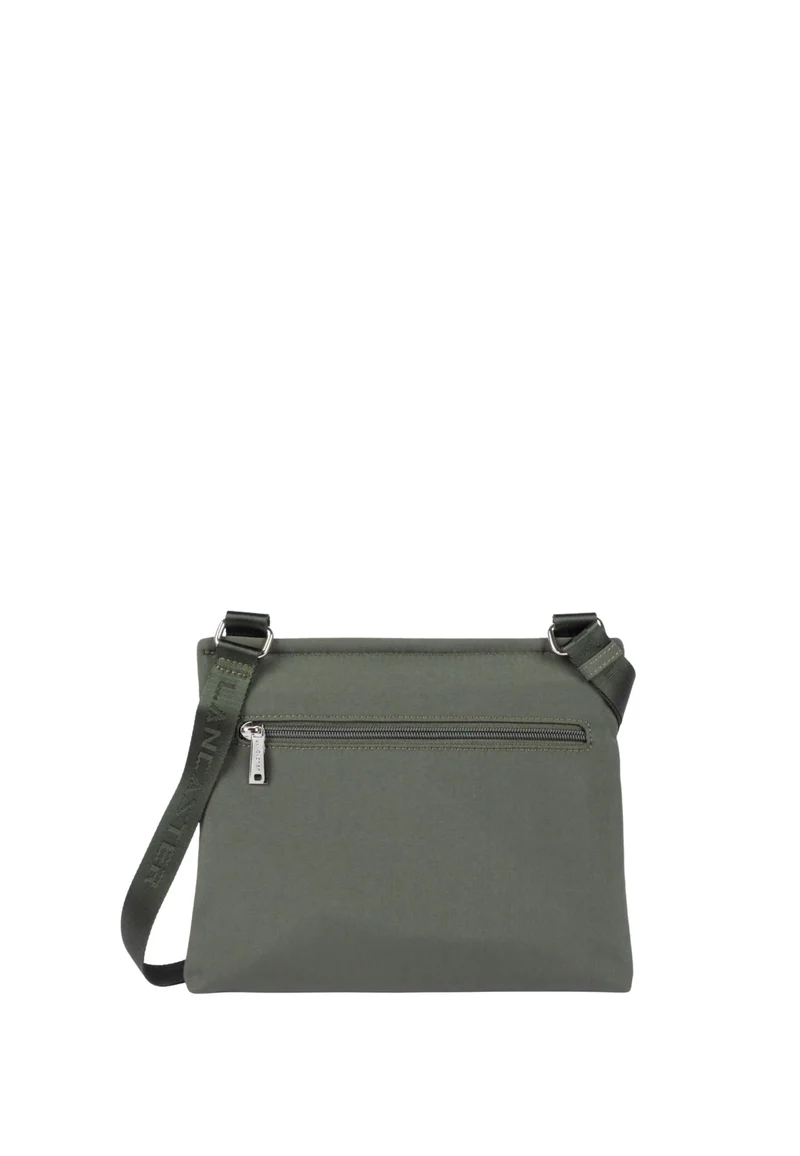 Lancaster Pochette Zippé Basic Pocket Kaki Foncé