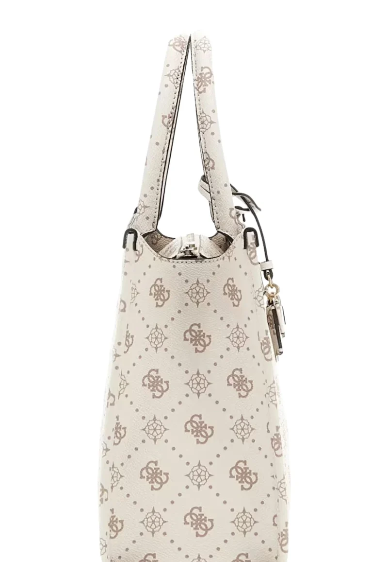 Guess Sac Bandoulière Silia Girlfriend Sat Vanilla Logo