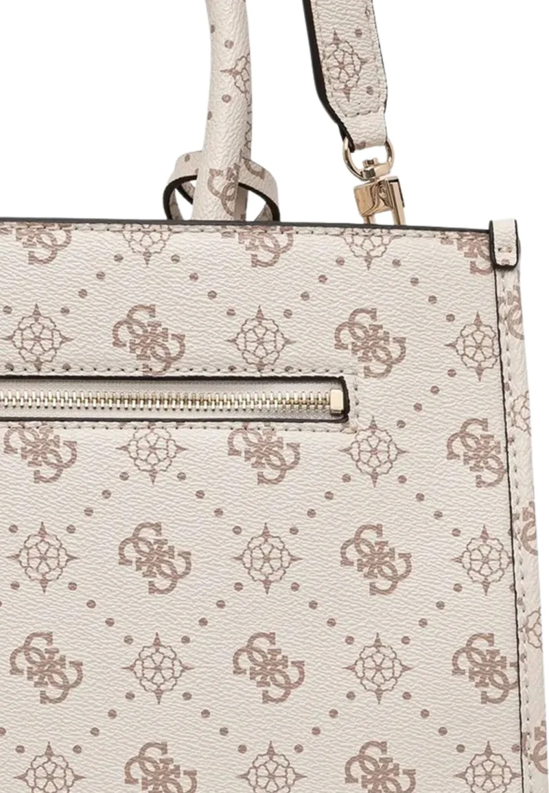 Guess Sac Bandoulière Silia Girlfriend Sat Vanilla Logo