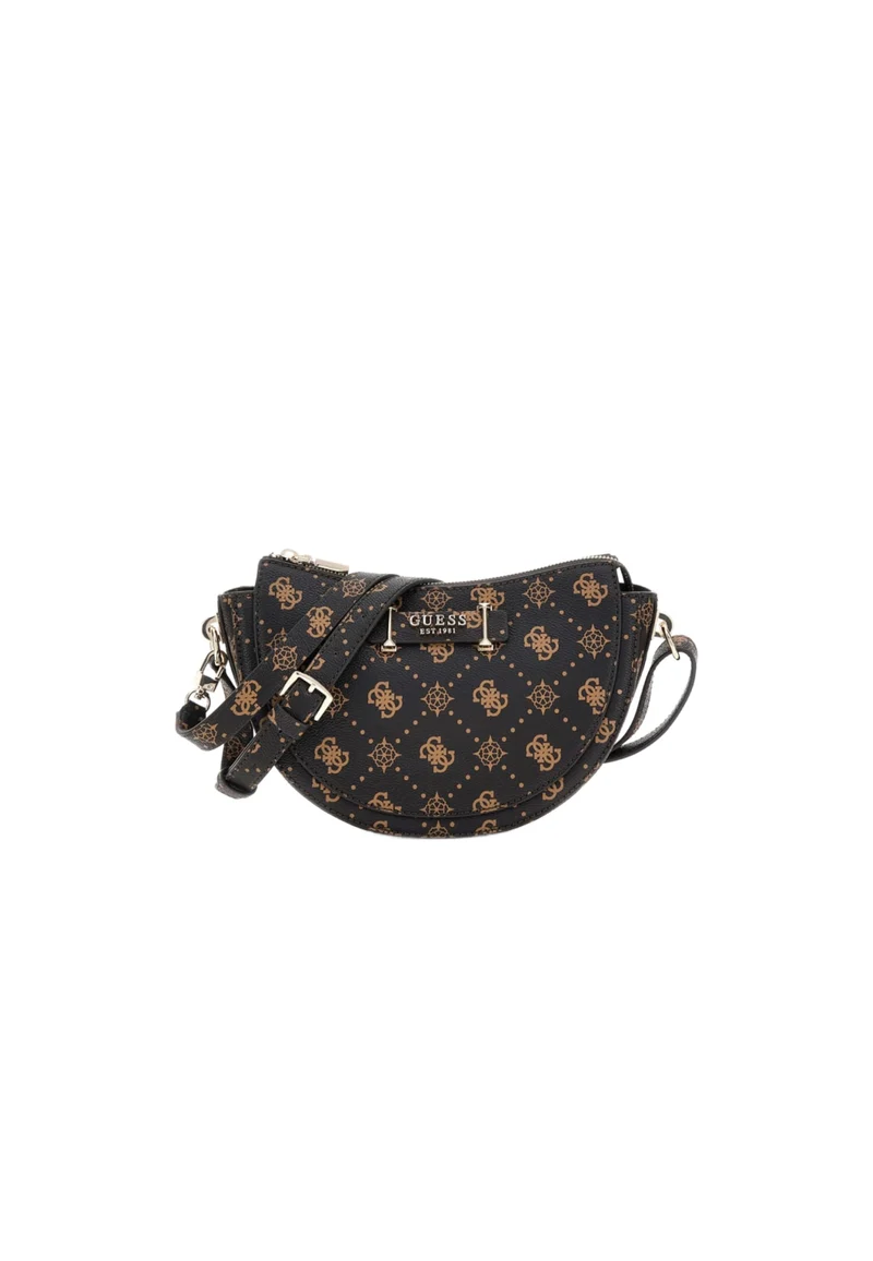 Guess Sac Bandoulière Silia Girlfriend Sat Espresso Logo