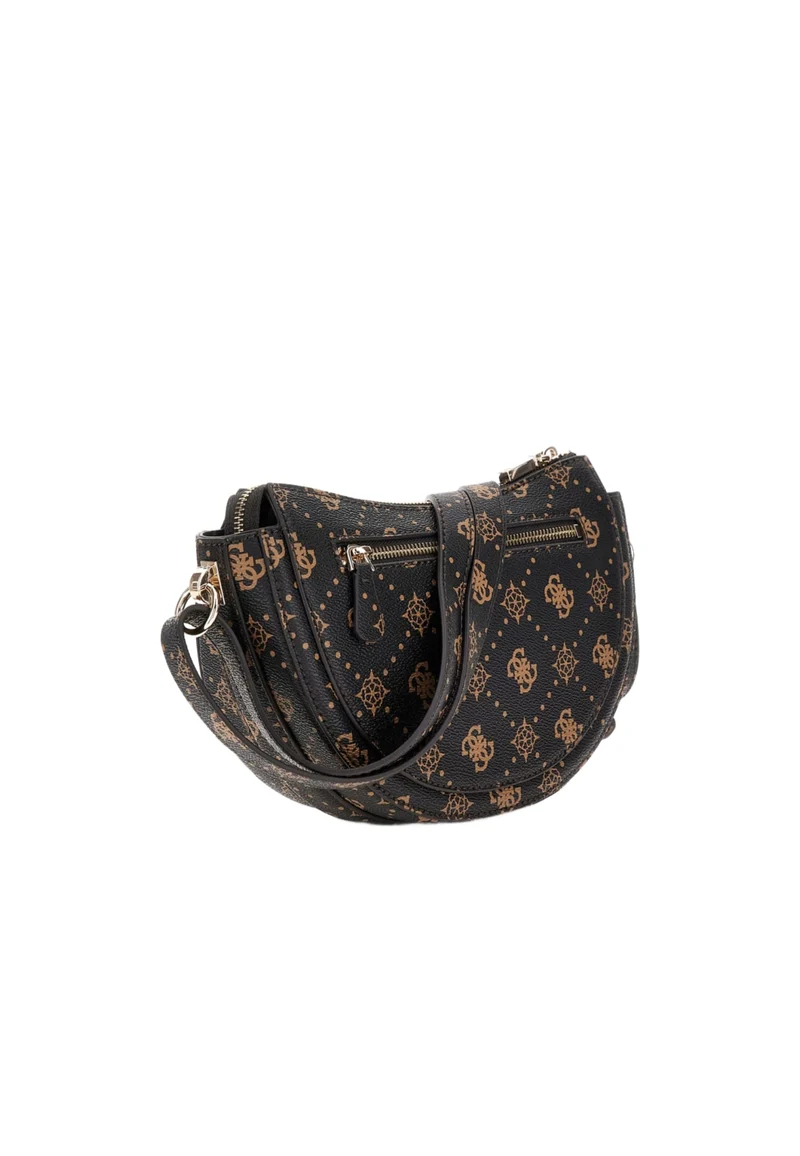Guess Sac Bandoulière Silia Girlfriend Sat Espresso Logo
