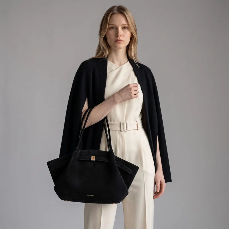 Grand Sac à Main Femme Daim