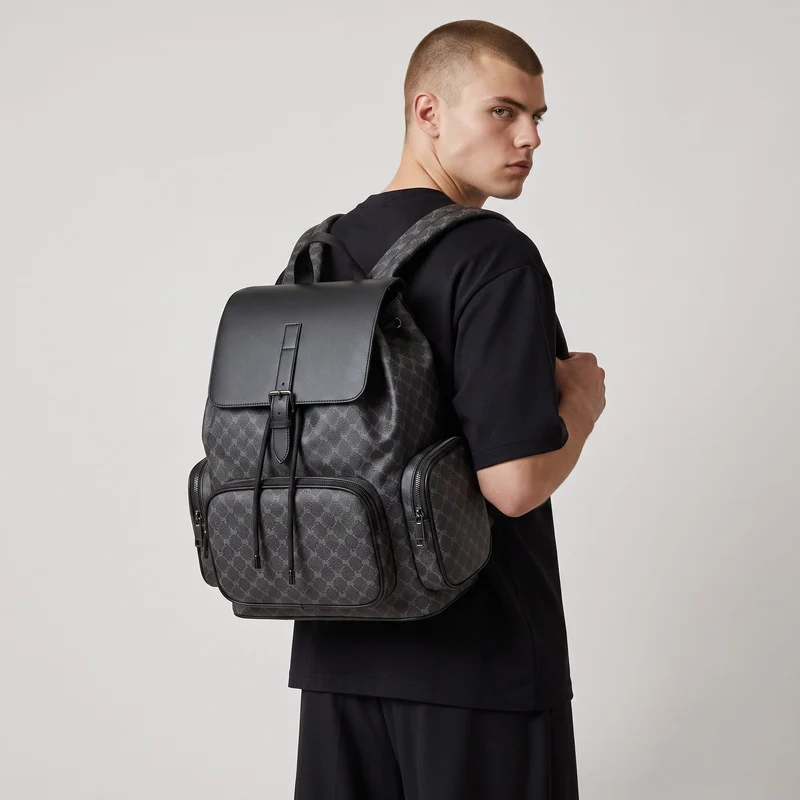 Sac à Dos Cuir Business Grande Capacité