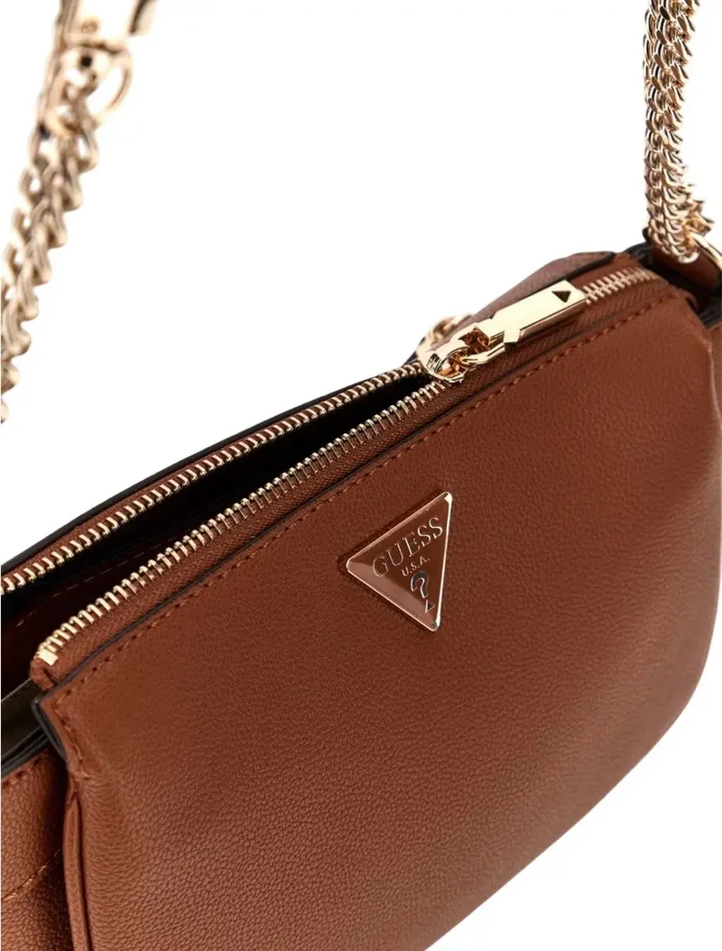 Guess Sacs à main Silvye Bucket Cognac