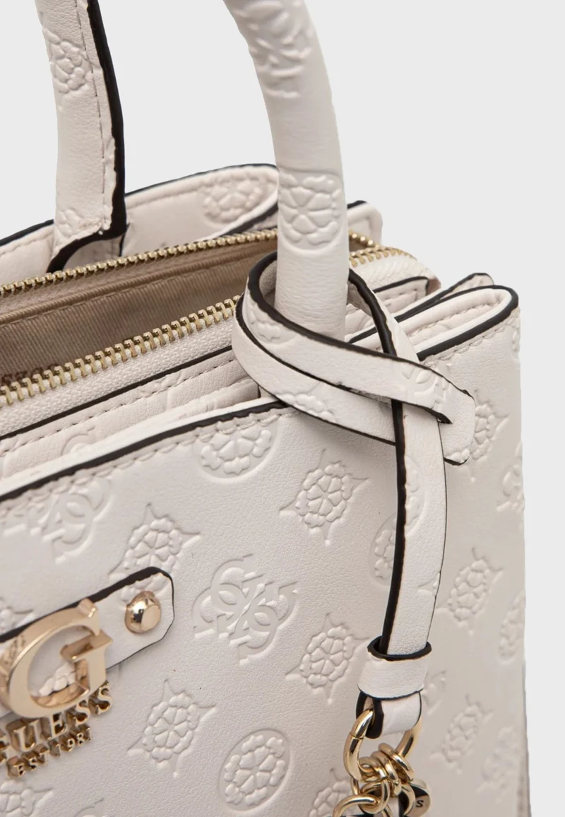 Guess Bandoulière Gerty Sat Off White