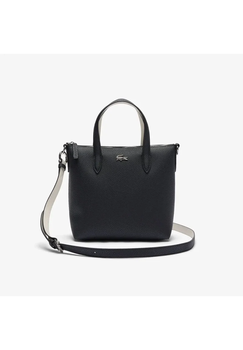 Lacoste Sac Cabas Anna Noir Farine