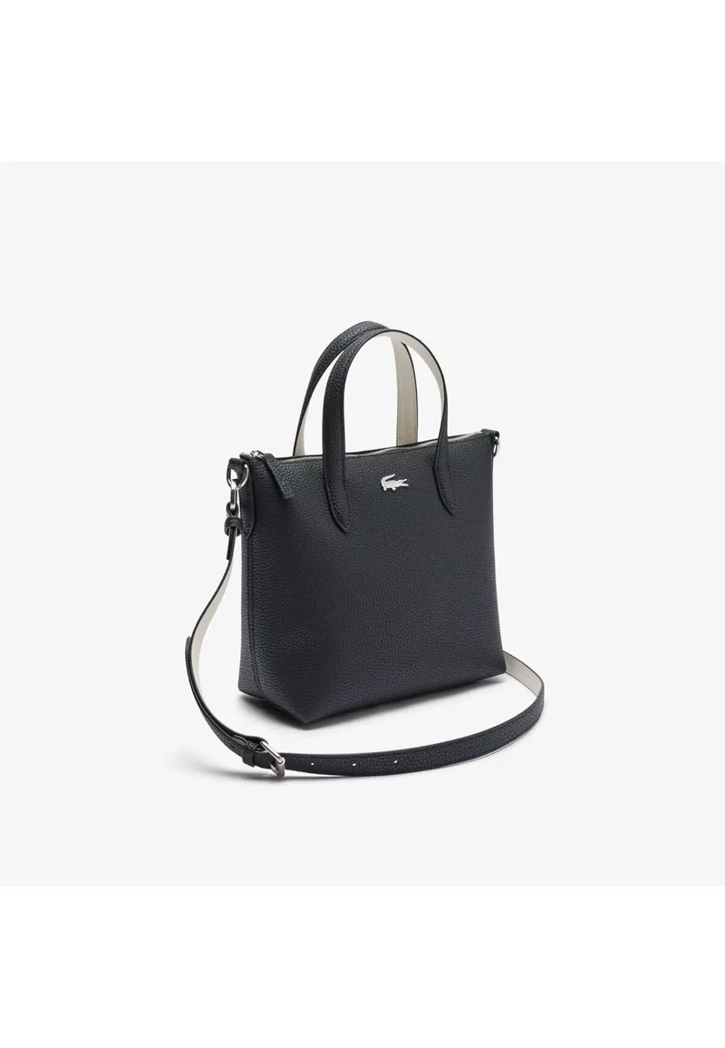 Lacoste Sac Cabas Anna Noir Farine