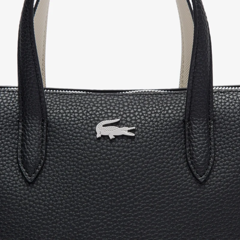 Lacoste Sac Cabas Anna Noir Farine