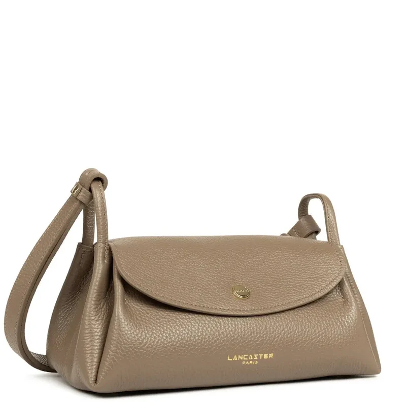 Lancaster Sac trotteur A rabat aimanté M Accordéon Double Taupe - In - Or