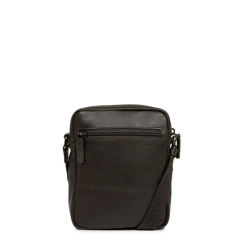 Lancaster Sacoche cuir vachette SOFT VINTAGE Marron