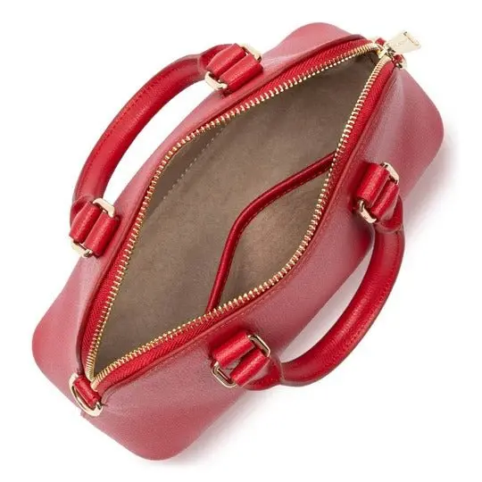 Lancaster Sac demi lune Zippé M Sierra Jia Rouge