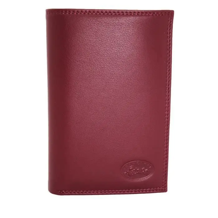 Francinel Portefeuille Cuir 3 Volets Venise 37 Rouge