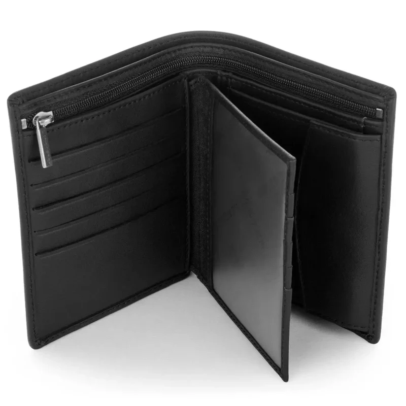 Lancaster Portefeuille cuir vintage Noir