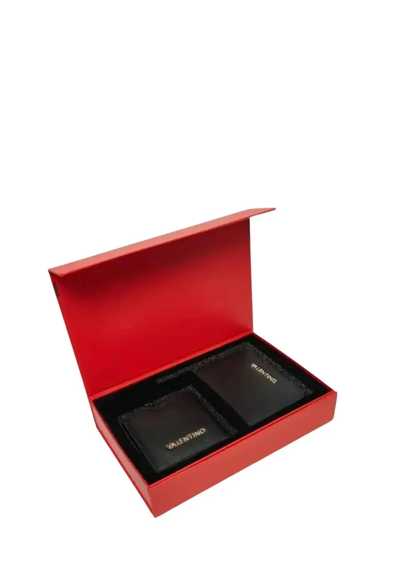 Valentino Coffret Portefeuille+Miroir Nero