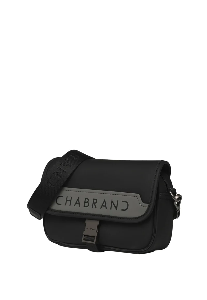 Chabrand Sacoche zippée Touch Bis Noir/Gris
