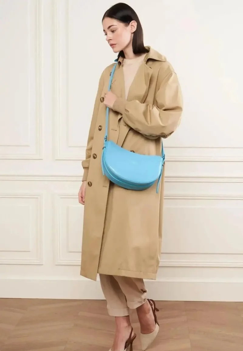Lancaster Sac besace Suave Ace Bleu Attol