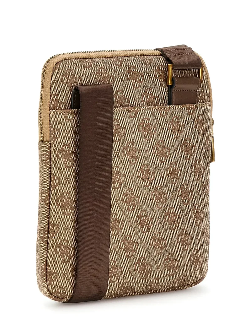 Guess Sacoche Torino Medium Bum Ba Beige/Brown