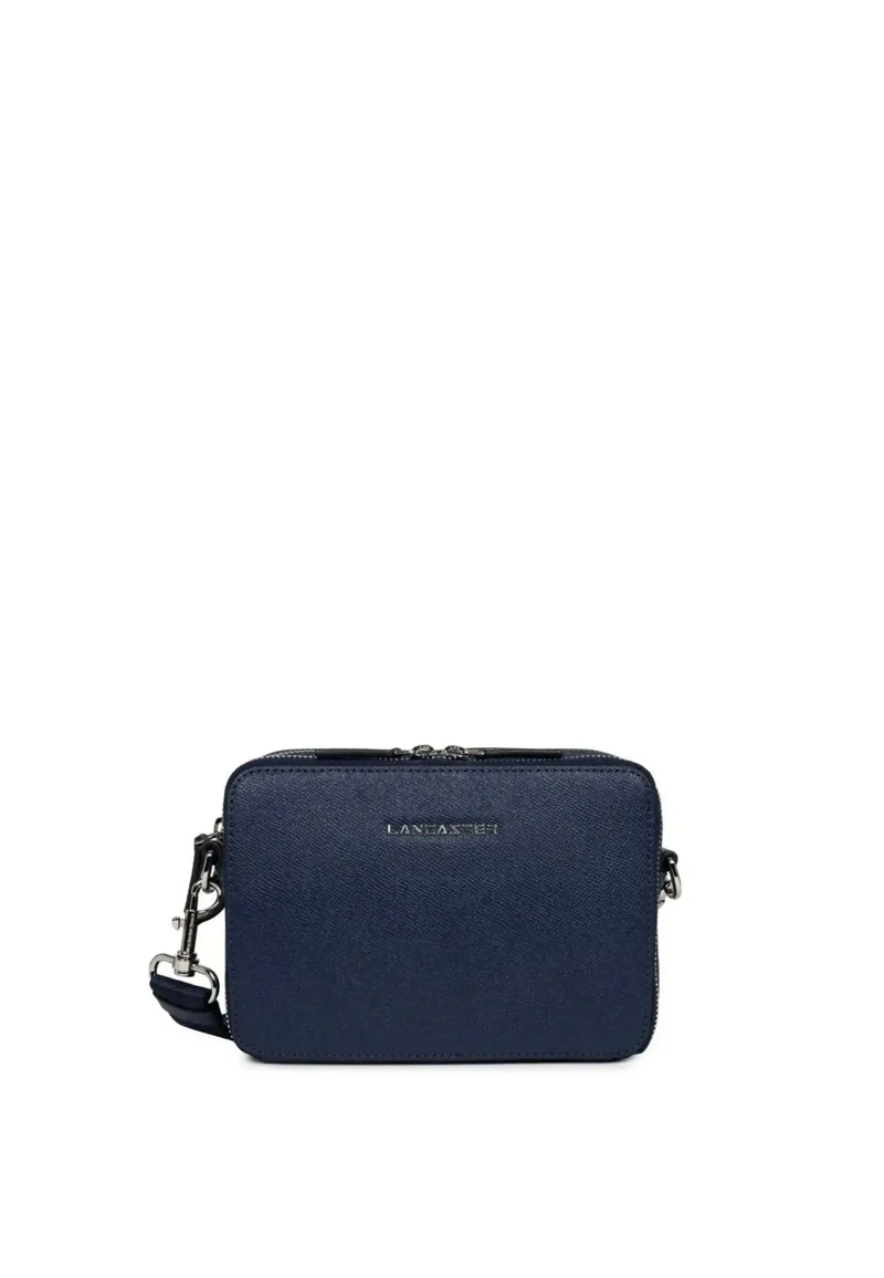 Lancaster Sacoche Double Zip S Paris Homme Bleu Foncé