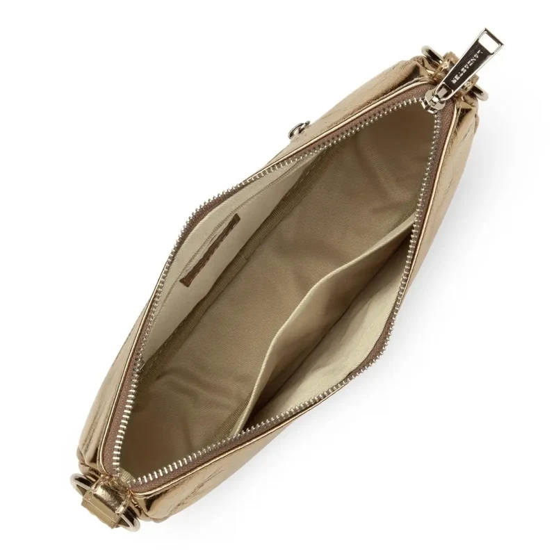 Lancaster Sac demi lune Zippé Fashion FIrenze Or