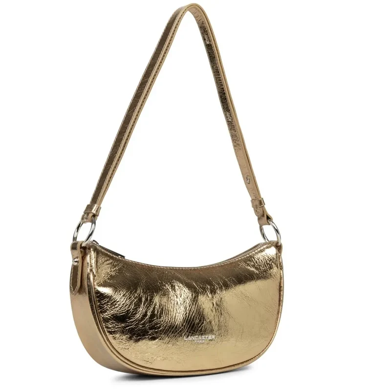 Lancaster Sac demi lune Zippé Fashion FIrenze Or