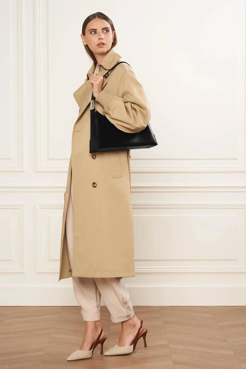 Lancaster Sac baguette Zippé L Suave Ace Noir