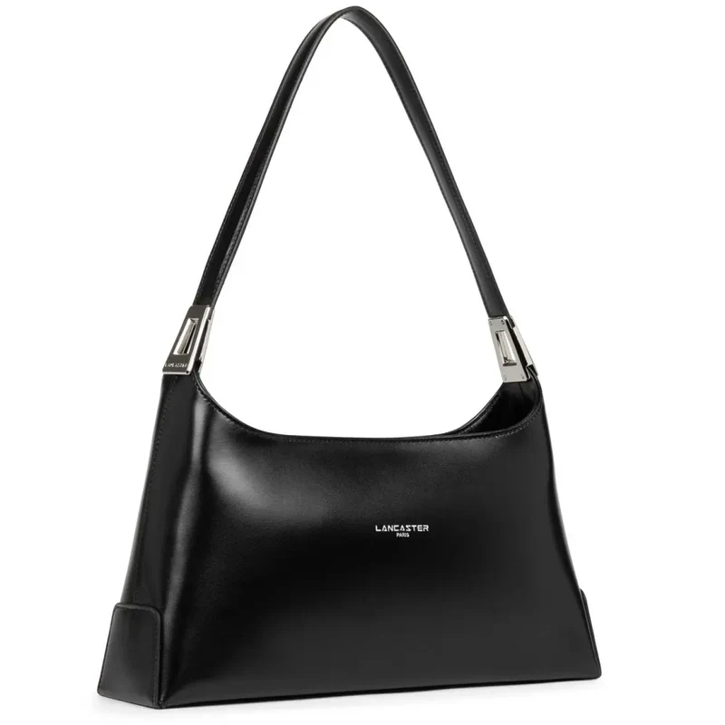 Lancaster Sac baguette Zippé L Suave Ace Noir